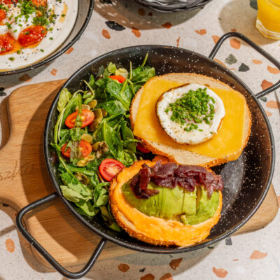 Śniadanie Bajgiel z Awokado